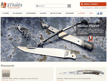 Tablet Screenshot of 3thiers.com
